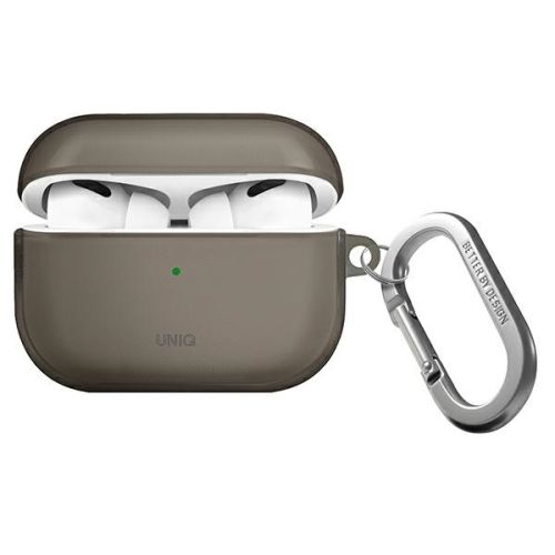 UNIQ Glase AirPods Pro 2nd Gen Hang Case - Glossy Smoke