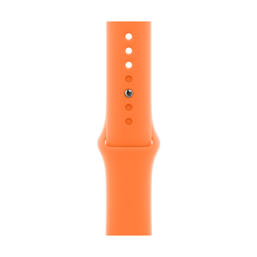 Apple Watch 45mm Sport Band Bright Orange