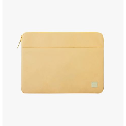 UNIQ Vienna Protective RPET Fabric Laptop Sleeve (Up to 14”) - Canary