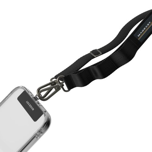 SWITCHEASY Strap+Strap Card Universal 20mm Black