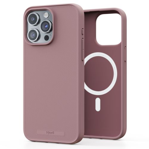 Njord Slim Case 100% GRS MagSafe iPhone 15 Pro - Pink Blush