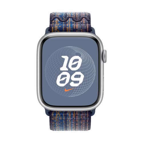 Apple Watch 45mm Nike Sport Loop Game Royal/Orange