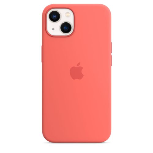 Apple iPhone 13 Silicone Case w/MagSafe Pink Pomelo