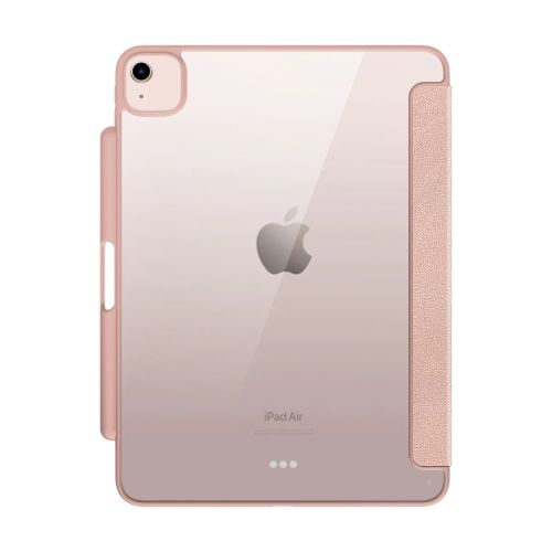 QDOS MUSE Folio Case for iPad Pro 11"/Air 10.9" - Clear / Pink
