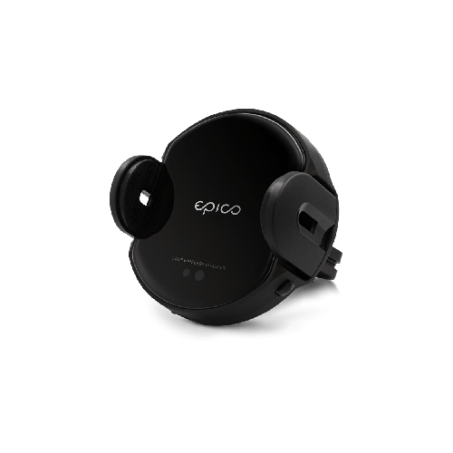 iDeal by EPICO Sensor Wireless Car Charger 15W + Car Charger - black
