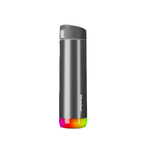 HidrateSpark PRO 600ml Brushed Stainless Steel