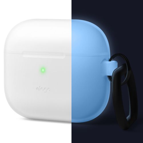 Elago AirPods 3 Hang Silicon Case Nightglow Blue