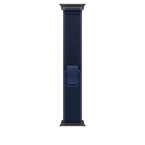 Apple Watch 49mm TrailLoop Blue-M/L - Black Titanium