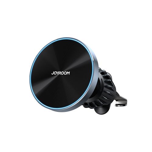 Joyroom Magnetic Car Holder (15W Wireless Charger) - Black