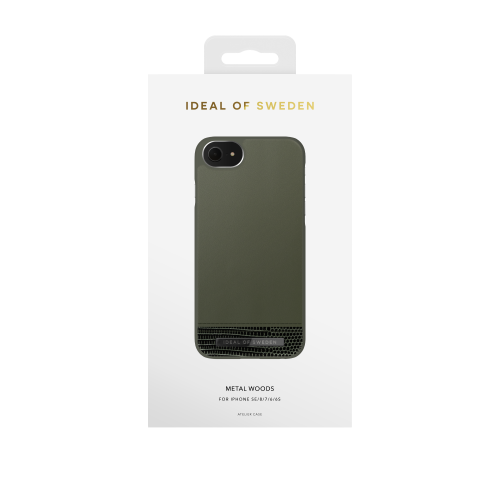iDeal of Sweden Atelier Case Unity Metal Woods iPhone 8/7/6/6s/SE