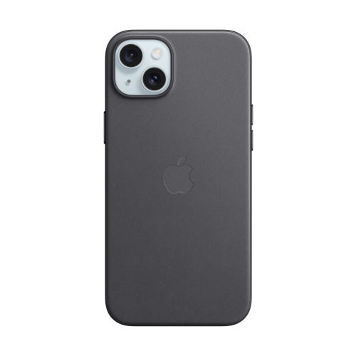 Apple iPhone 15 Plus FineWoven Case w/MagSafe - Black