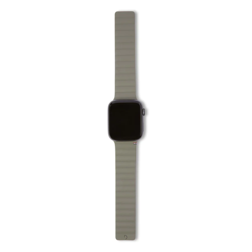 Decoded Silicone Magnetic Traction Strap for Apple Watch 42/44/45/49 mm - Olive