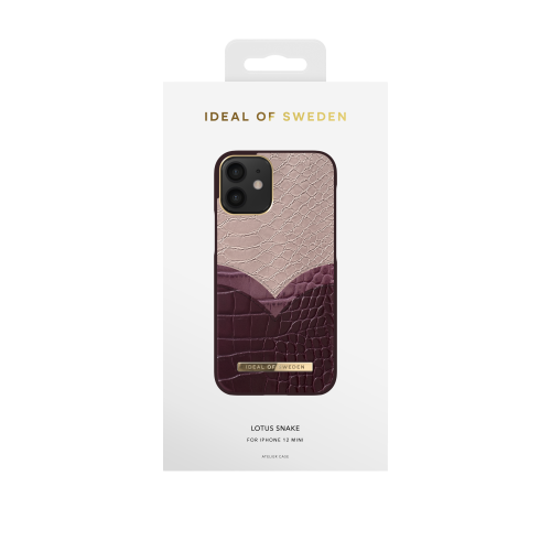 iDeal of Sweden Atelier Case Lotus Snake iPhone 12 Mini