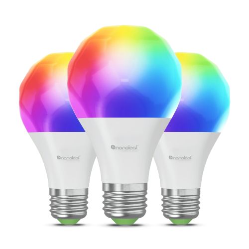 Nanoleaf Essentials Smart E27 Bulb, 3 pack