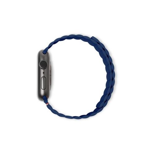 Decoded Silicone Magnetic Traction Strap for Apple Watch 42/44/45/49 mm - Matte Navy