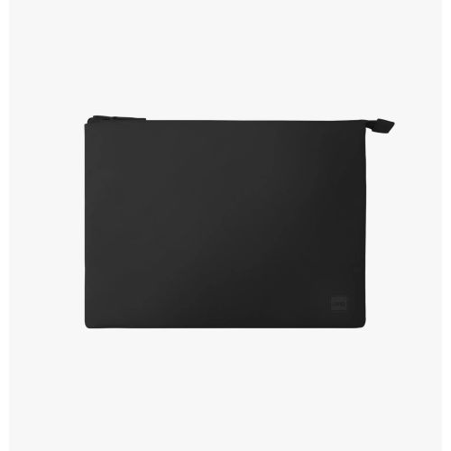 UNIQ Lyon Snug-fit Protective RPET Fabric Laptop Sleeve (Up to 14”) - Midnight Black
