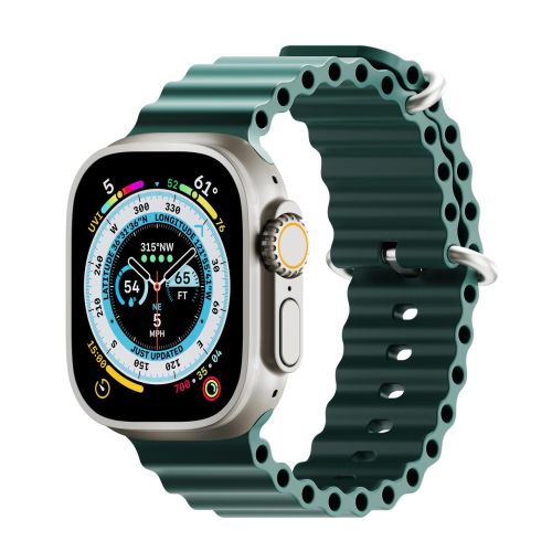 NEXT.ONE H2O Band for Apple Watch 45/49mm - Deep Sea Green