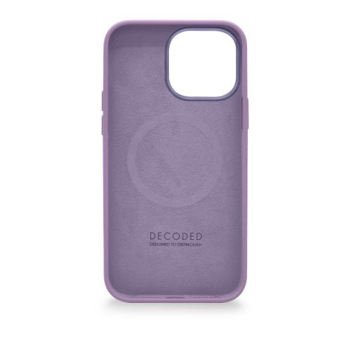 DECODED Silicone Backcover w/MagSafe for iPhone 14 Pro - Lavender