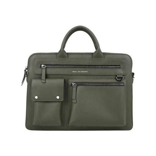 iDeal of Sweden Unity Messenger Laptop Bag, Metal Woods