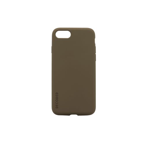 DECODED Silicone Backcover | iPhone SE3 / SE2 / 8 / 7 / 6s / 6  (Olive)