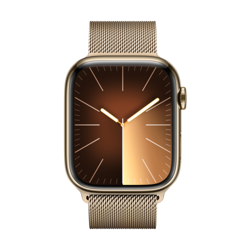 Apple Watch 45mm Milanese Loop Gold