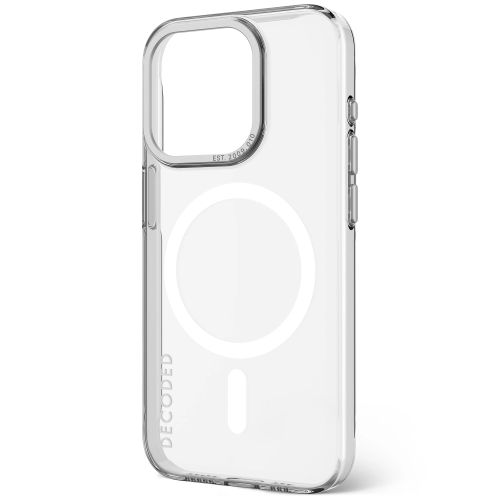 Decoded Recycled Plastic Transparent Backcover for iPhone 15 Pro