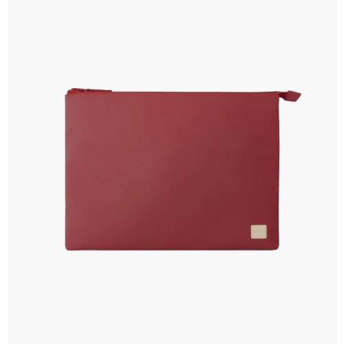 UNIQ Lyon Snug-fit Protective RPET Fabric Laptop Sleeve (Up to 14”) - Brick