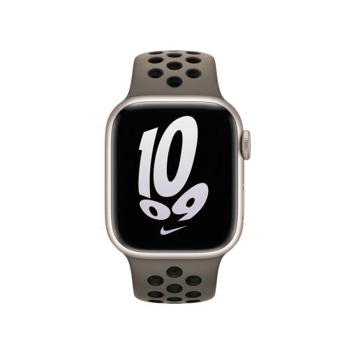 Apple Watch 41mm Nike Sport Band Olive Grey/Black