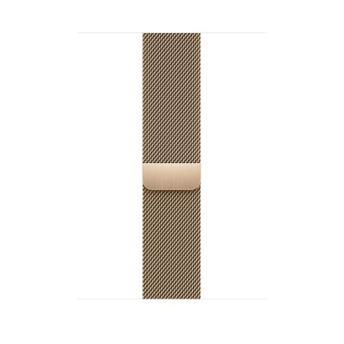 Apple Watch 45mm Gold Milanese Loop