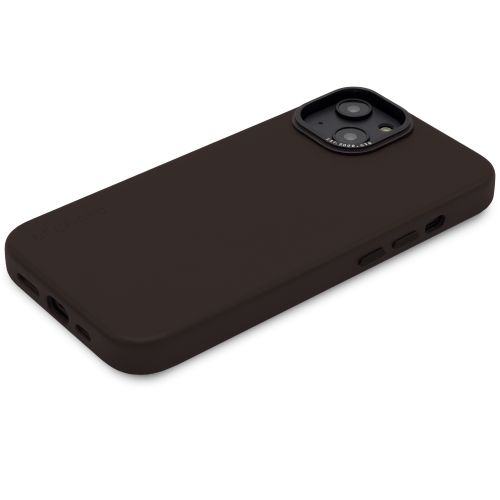 DECODED Leather Backcover w/MagSafe for iPhone 14 Plus - Chocolate Brown