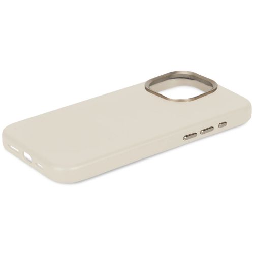 DECODED Leather Backcover w/MagSafe for iPhone 15 Pro - Clay
