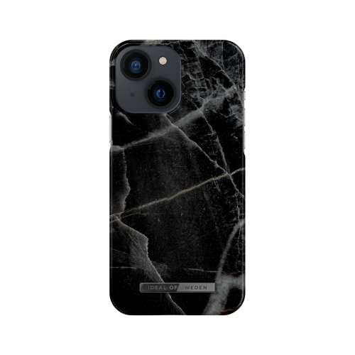 IDeal of Sweden Fashion Case iPhone 13 mini Black Thunder Marble