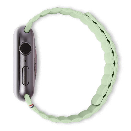 Decoded Silicon magnetic traditional strap 42/44/45 Jade