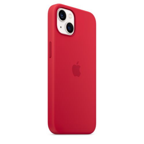 Apple iPhone 13 Silicone Case w/MagSafe (PRODUCT) RED