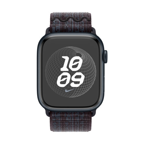 Apple Watch 45mm Nike Sport Loop Black/Blue