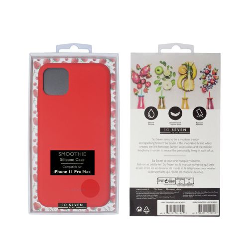 So Seven Smoothie Case for iPhone 11 Pro Max (red)