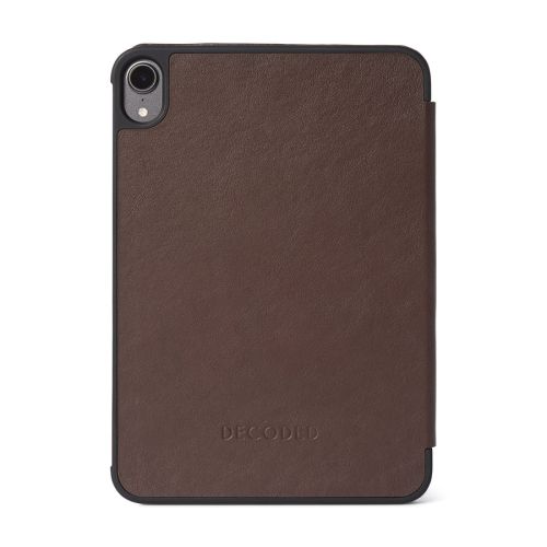 Decoded Leather Slim Cover for iPad mini 6th gen (2021) Chocolate Brown