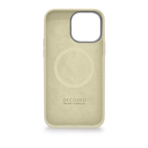 DECODED Silicone Backcover w/MagSafe for iPhone 14 Pro - Sweet Corn