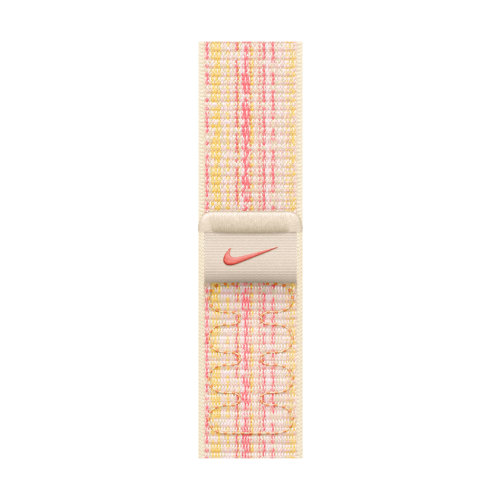 Apple Watch 45mm Nike Sport Loop Starlight/Pink