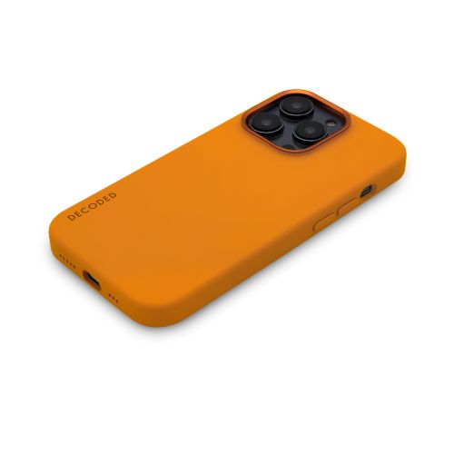 DECODED Silicone Backcover w/MagSafe for iPhone 14 Pro - Apricot