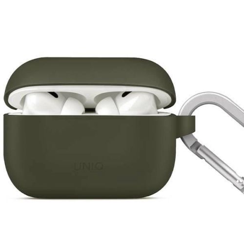 UNIQ Vencer AirPods Pro 2nd Gen Silicone Hang Case - Moss Green