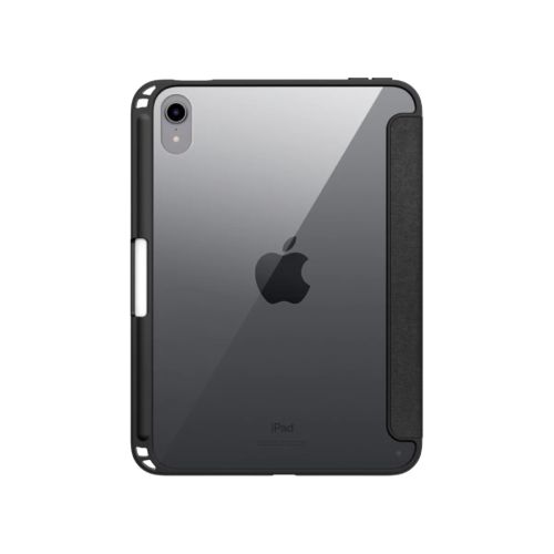 QDOS MUSE Folio Case for iPad mini 8.3" - Clear / Grey