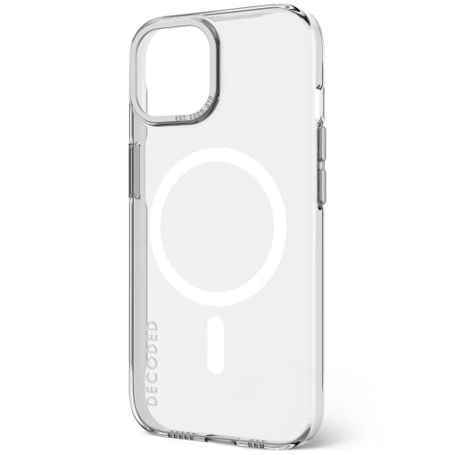 Decoded Recycled Plastic Transparent Backcover for iPhone 15 Plus