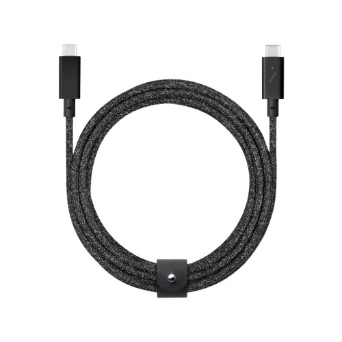 Native Union Belt USB-C 240W PD Charge Cable 2.4m Cosmos Black