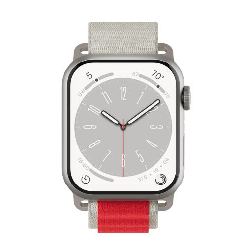 NEXT.ONE Adventure Loop for Apple Watch 40/41mm - White/Red