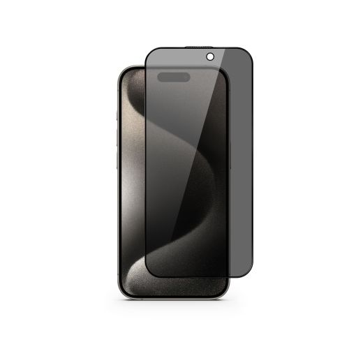 Epico Edge to Edge Privacy Glass for iPhone 15 Pro