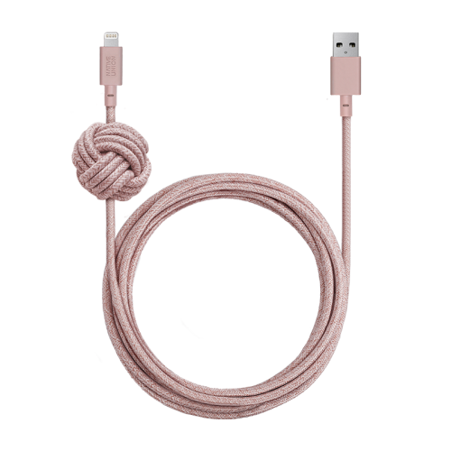 Native Union Night USB Lightning Cable 3,0m Rose