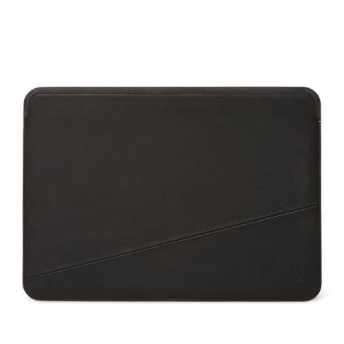 Decoded Leather Frame Sleeve for Macbook 13 inch - Black