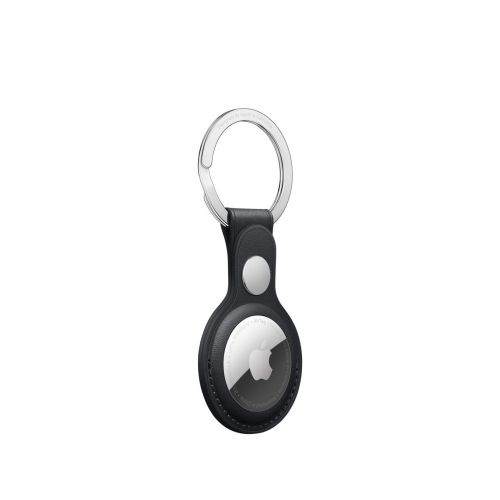 Apple AirTag Leather Key Ring - Midnight