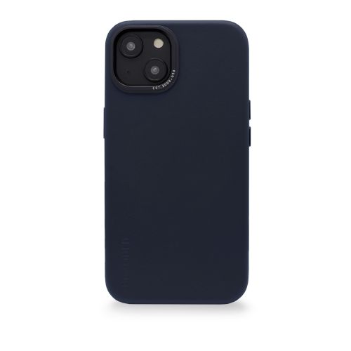 DECODED Leather Backcover w/MagSafe for iPhone 14 - Navy